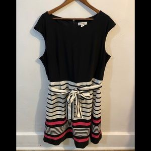 CJ Banks Fit & Flare Dress